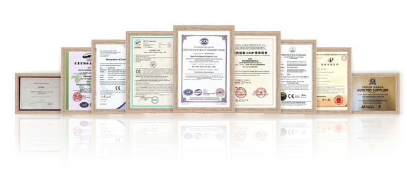 CHINA Furis Group Co Ltd Certificações